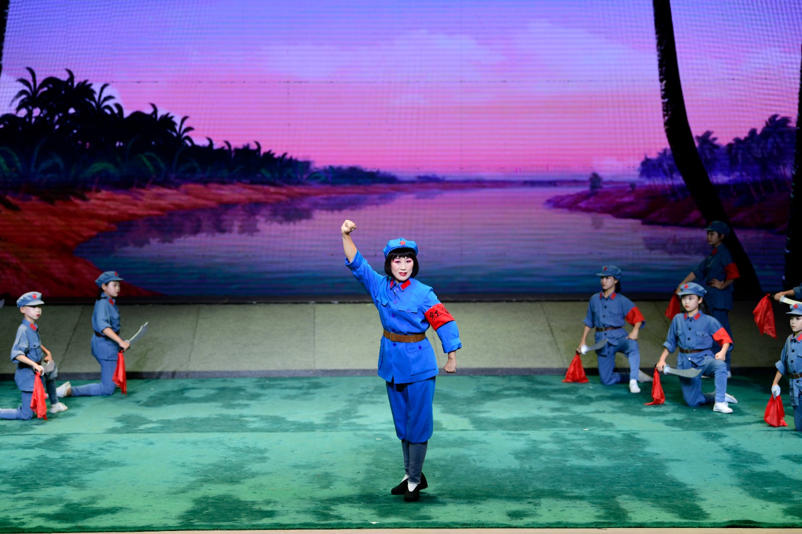 京剧表演唱《红色娘子军》线段《永葆战斗青春》.jpg